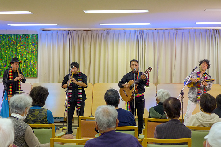 ３人アンデス＋木村嶺太さんによるフォルクローレコンサート